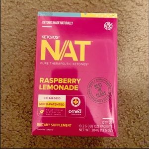 Raspberry Lemonade NAT charged Ketones Box